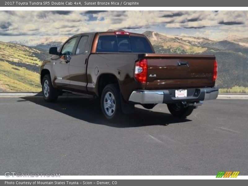 Sunset Bronze Mica / Graphite 2017 Toyota Tundra SR5 Double Cab 4x4