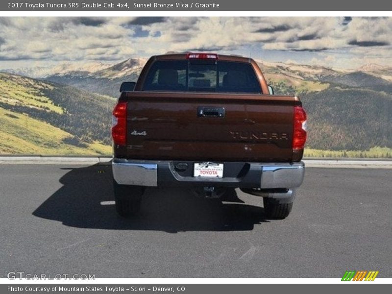 Sunset Bronze Mica / Graphite 2017 Toyota Tundra SR5 Double Cab 4x4