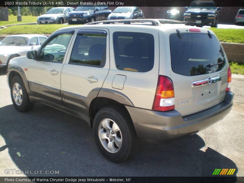 Desert Metallic / Dark Flint Gray 2003 Mazda Tribute LX-V6 4WD
