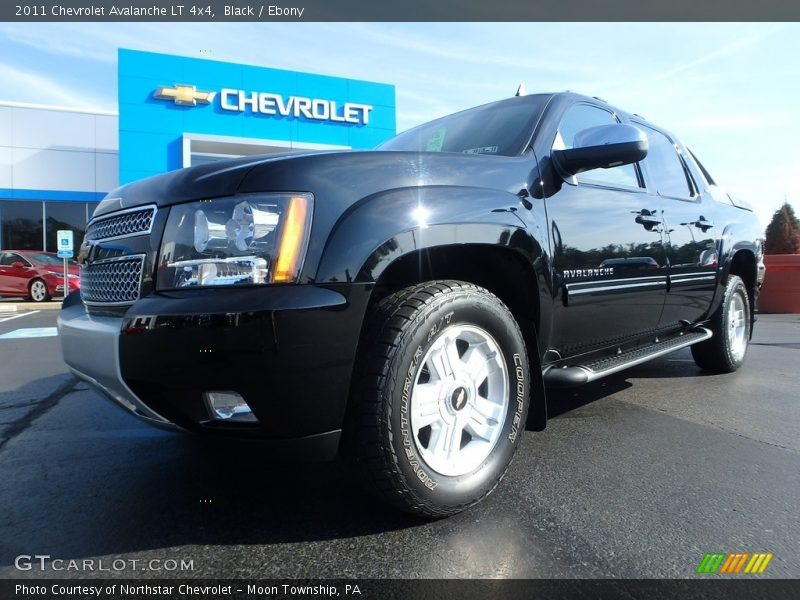 Black / Ebony 2011 Chevrolet Avalanche LT 4x4