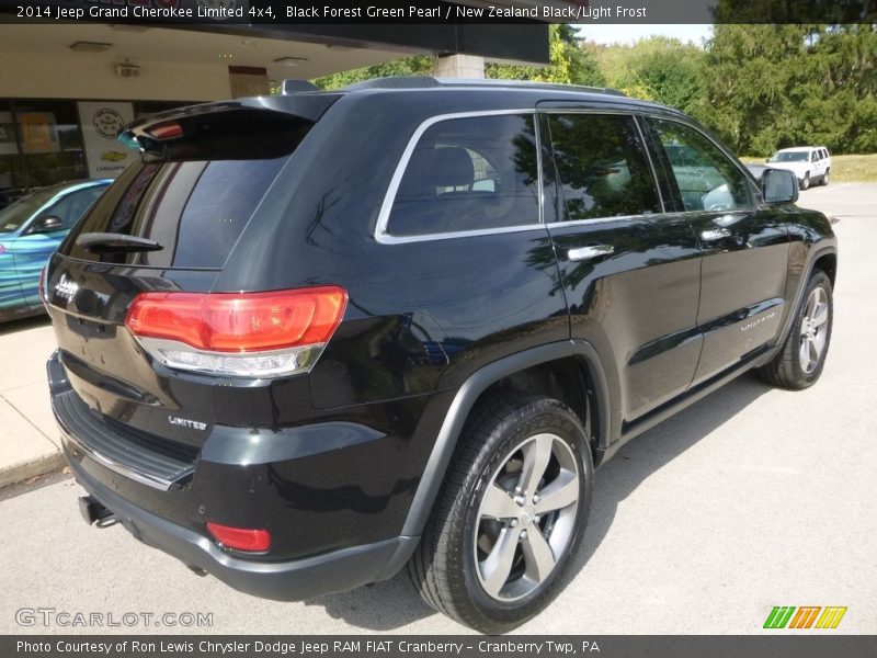 Black Forest Green Pearl / New Zealand Black/Light Frost 2014 Jeep Grand Cherokee Limited 4x4