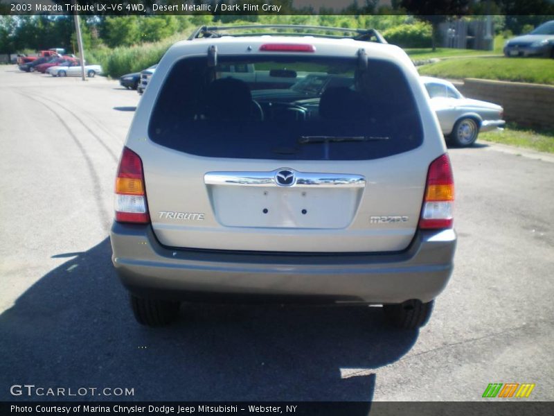 Desert Metallic / Dark Flint Gray 2003 Mazda Tribute LX-V6 4WD