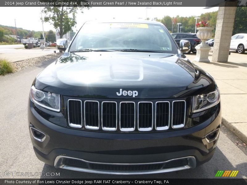 Black Forest Green Pearl / New Zealand Black/Light Frost 2014 Jeep Grand Cherokee Limited 4x4