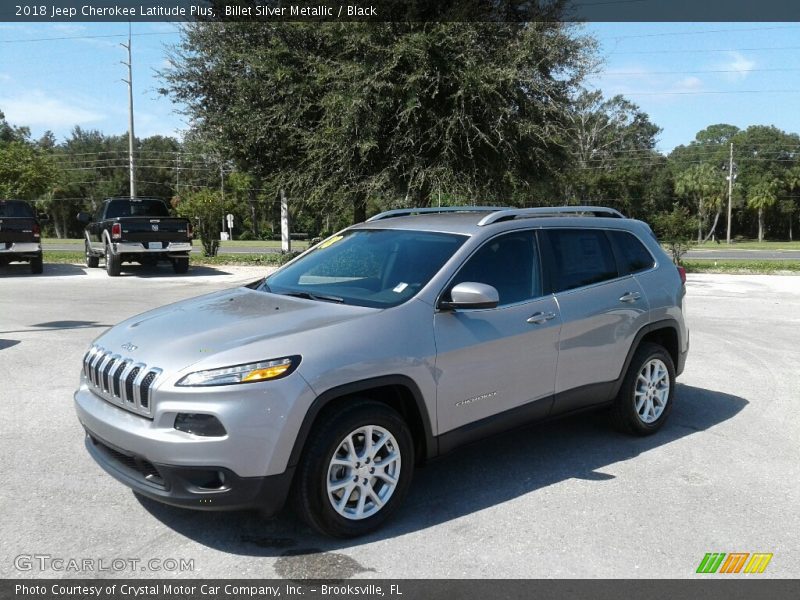 Billet Silver Metallic / Black 2018 Jeep Cherokee Latitude Plus