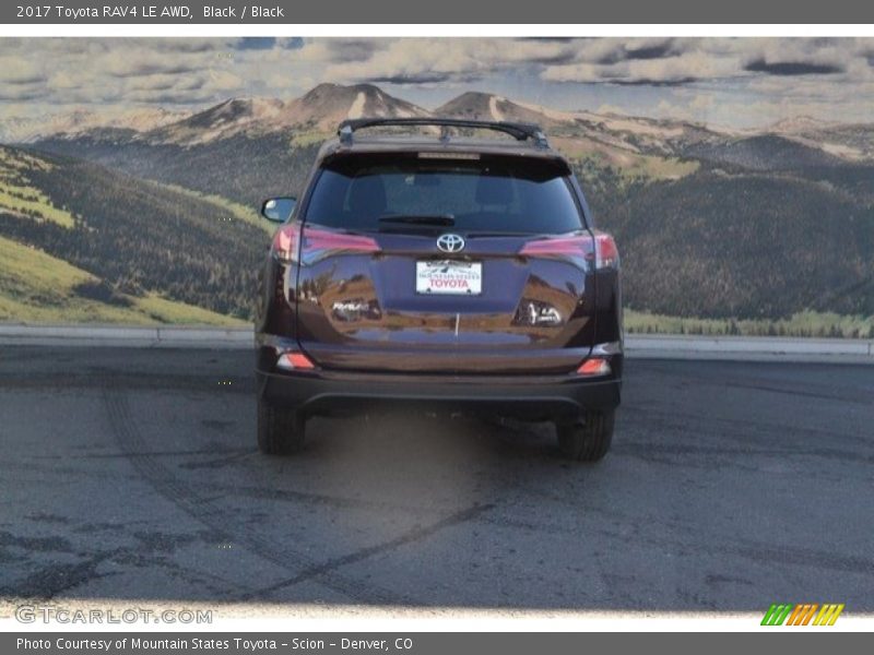 Black / Black 2017 Toyota RAV4 LE AWD