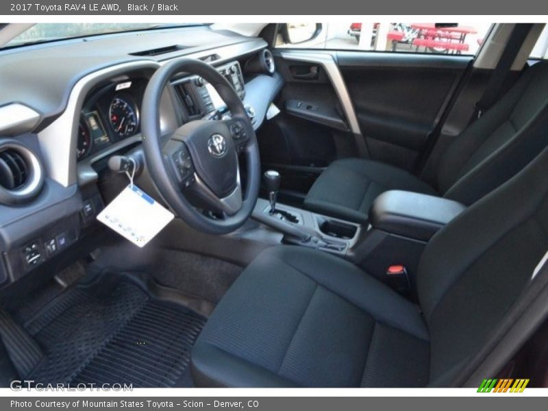 Black / Black 2017 Toyota RAV4 LE AWD