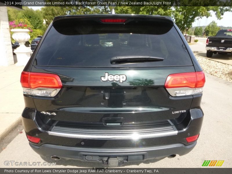 Black Forest Green Pearl / New Zealand Black/Light Frost 2014 Jeep Grand Cherokee Limited 4x4