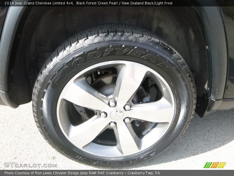 Black Forest Green Pearl / New Zealand Black/Light Frost 2014 Jeep Grand Cherokee Limited 4x4