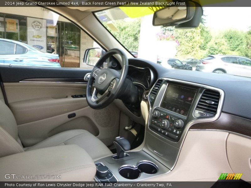 Black Forest Green Pearl / New Zealand Black/Light Frost 2014 Jeep Grand Cherokee Limited 4x4