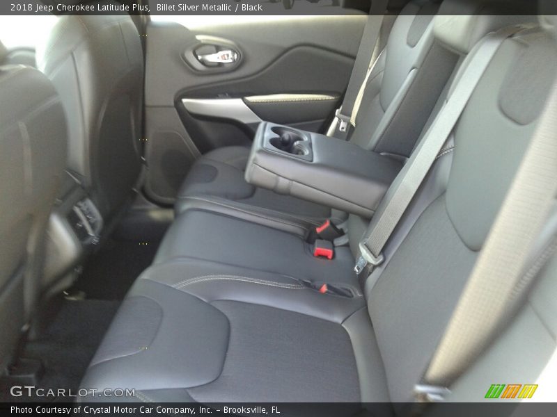 Billet Silver Metallic / Black 2018 Jeep Cherokee Latitude Plus