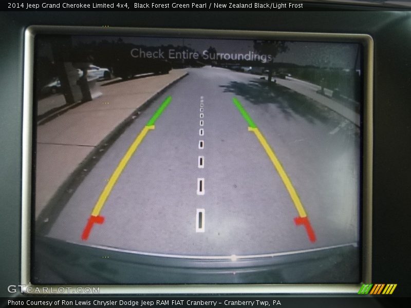 Black Forest Green Pearl / New Zealand Black/Light Frost 2014 Jeep Grand Cherokee Limited 4x4