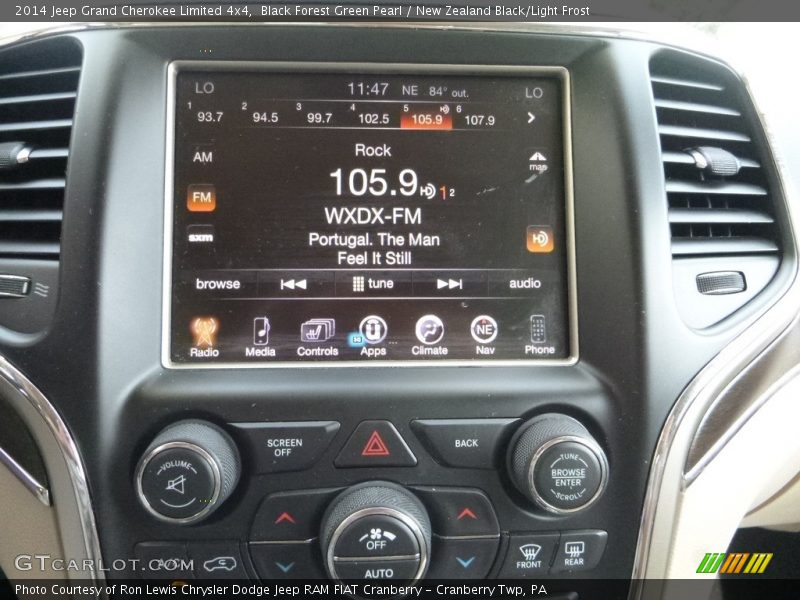 Black Forest Green Pearl / New Zealand Black/Light Frost 2014 Jeep Grand Cherokee Limited 4x4