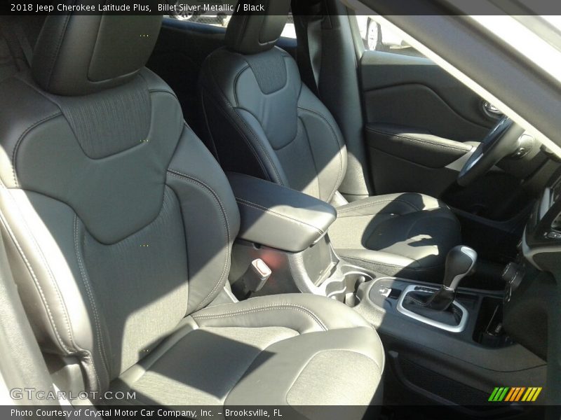 Billet Silver Metallic / Black 2018 Jeep Cherokee Latitude Plus