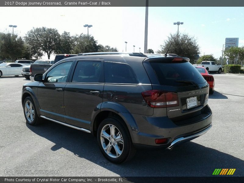 Granite Pearl-Coat / Black 2017 Dodge Journey Crossroad