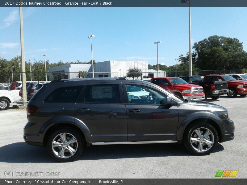 Granite Pearl-Coat / Black 2017 Dodge Journey Crossroad