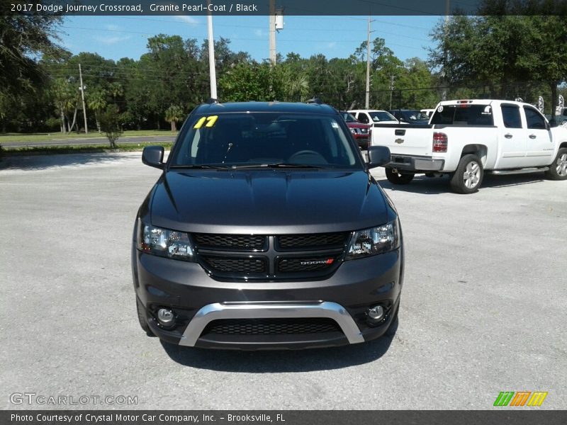 Granite Pearl-Coat / Black 2017 Dodge Journey Crossroad