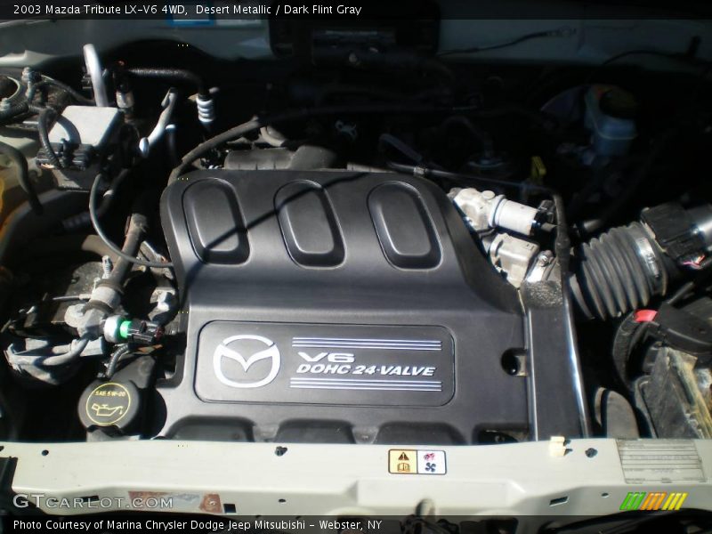 Desert Metallic / Dark Flint Gray 2003 Mazda Tribute LX-V6 4WD