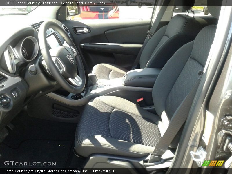 Granite Pearl-Coat / Black 2017 Dodge Journey Crossroad