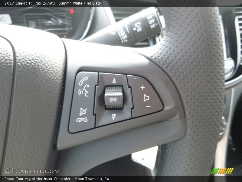 Summit White / Jet Black 2017 Chevrolet Trax LS AWD