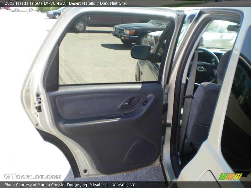 Desert Metallic / Dark Flint Gray 2003 Mazda Tribute LX-V6 4WD