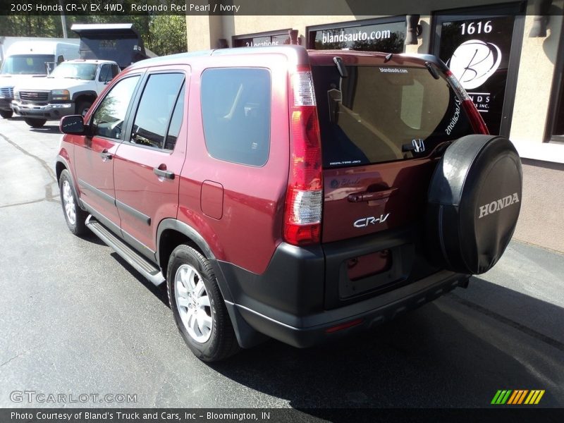 Redondo Red Pearl / Ivory 2005 Honda CR-V EX 4WD