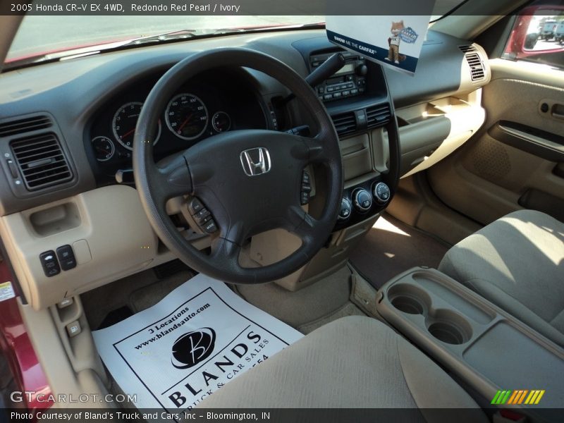 Redondo Red Pearl / Ivory 2005 Honda CR-V EX 4WD