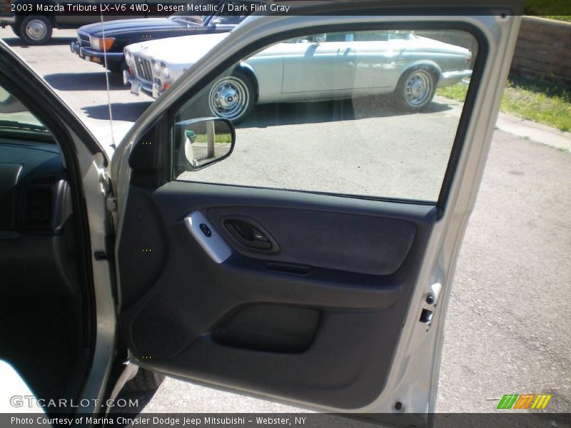 Desert Metallic / Dark Flint Gray 2003 Mazda Tribute LX-V6 4WD