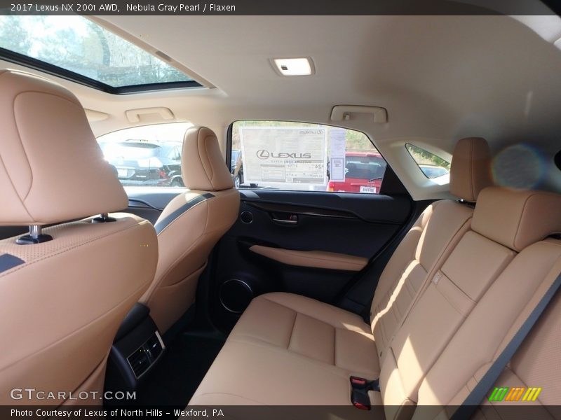 Nebula Gray Pearl / Flaxen 2017 Lexus NX 200t AWD