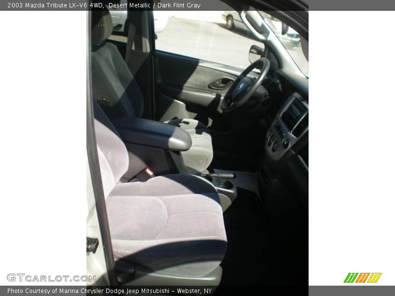 Desert Metallic / Dark Flint Gray 2003 Mazda Tribute LX-V6 4WD