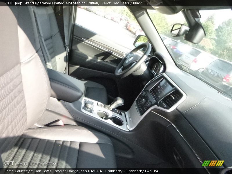 Velvet Red Pearl / Black 2018 Jeep Grand Cherokee Limited 4x4 Sterling Edition