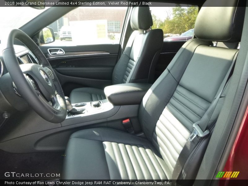 Velvet Red Pearl / Black 2018 Jeep Grand Cherokee Limited 4x4 Sterling Edition