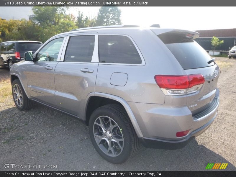 Billet Silver Metallic / Black 2018 Jeep Grand Cherokee Limited 4x4 Sterling Edition