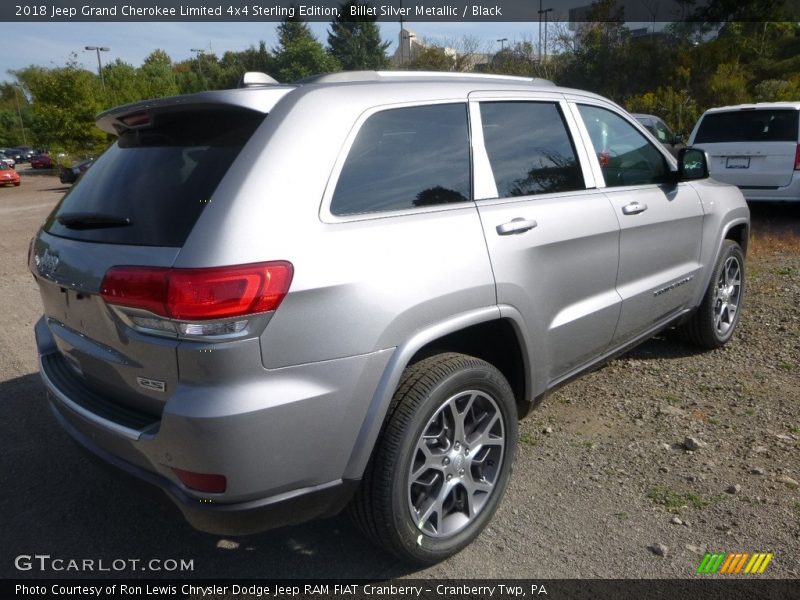 Billet Silver Metallic / Black 2018 Jeep Grand Cherokee Limited 4x4 Sterling Edition