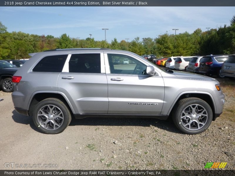 Billet Silver Metallic / Black 2018 Jeep Grand Cherokee Limited 4x4 Sterling Edition