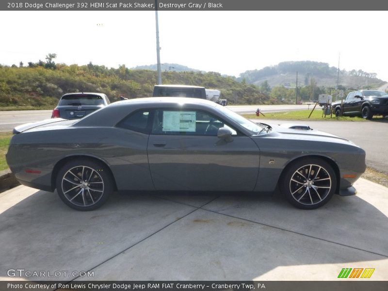  2018 Challenger 392 HEMI Scat Pack Shaker Destroyer Gray