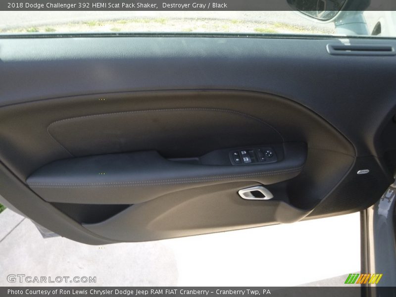 Destroyer Gray / Black 2018 Dodge Challenger 392 HEMI Scat Pack Shaker