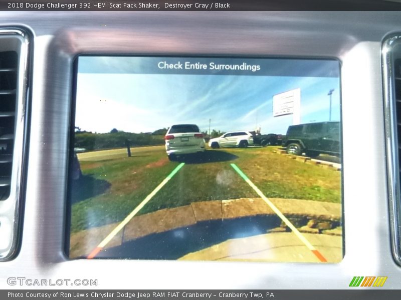 Destroyer Gray / Black 2018 Dodge Challenger 392 HEMI Scat Pack Shaker