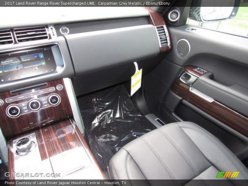 Carpathian Grey Metallic / Ebony/Ebony 2017 Land Rover Range Rover Supercharged LWB