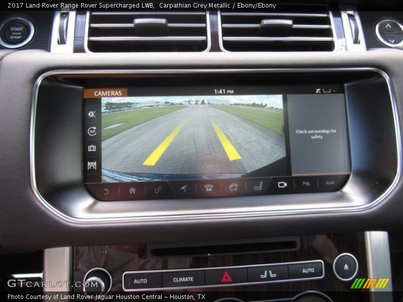 Carpathian Grey Metallic / Ebony/Ebony 2017 Land Rover Range Rover Supercharged LWB