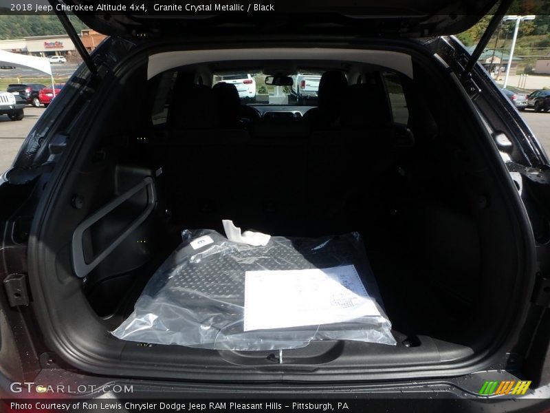 Granite Crystal Metallic / Black 2018 Jeep Cherokee Altitude 4x4