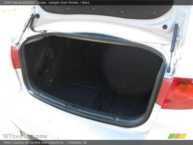 Sunlight Silver Metallic / Black 2006 Mazda MAZDA3 i Sedan