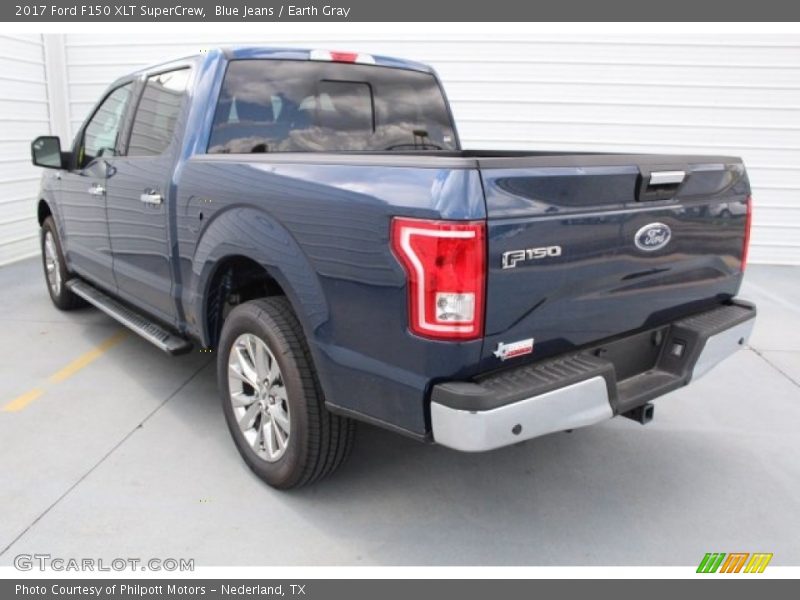Blue Jeans / Earth Gray 2017 Ford F150 XLT SuperCrew