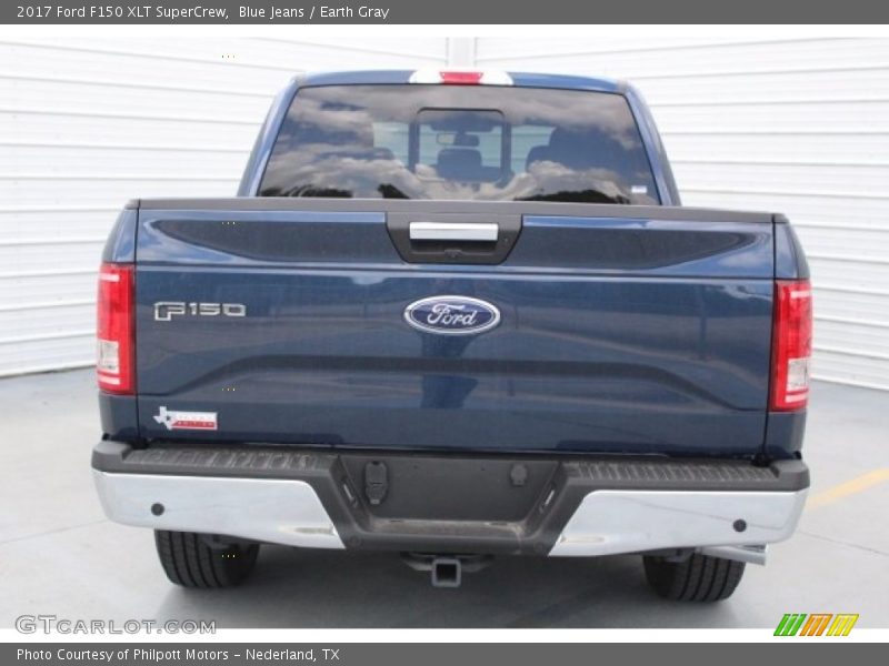 Blue Jeans / Earth Gray 2017 Ford F150 XLT SuperCrew