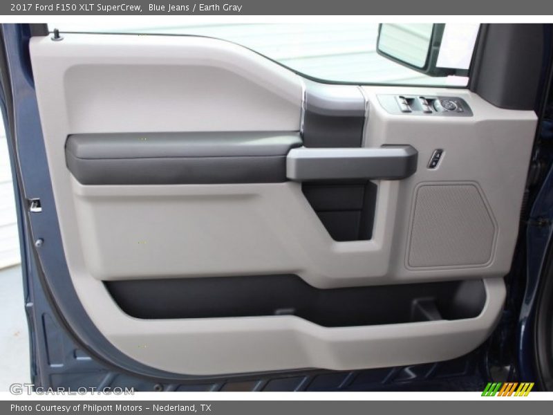 Blue Jeans / Earth Gray 2017 Ford F150 XLT SuperCrew