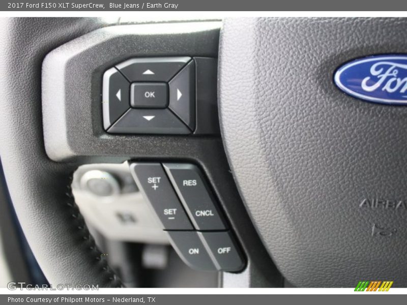 Blue Jeans / Earth Gray 2017 Ford F150 XLT SuperCrew