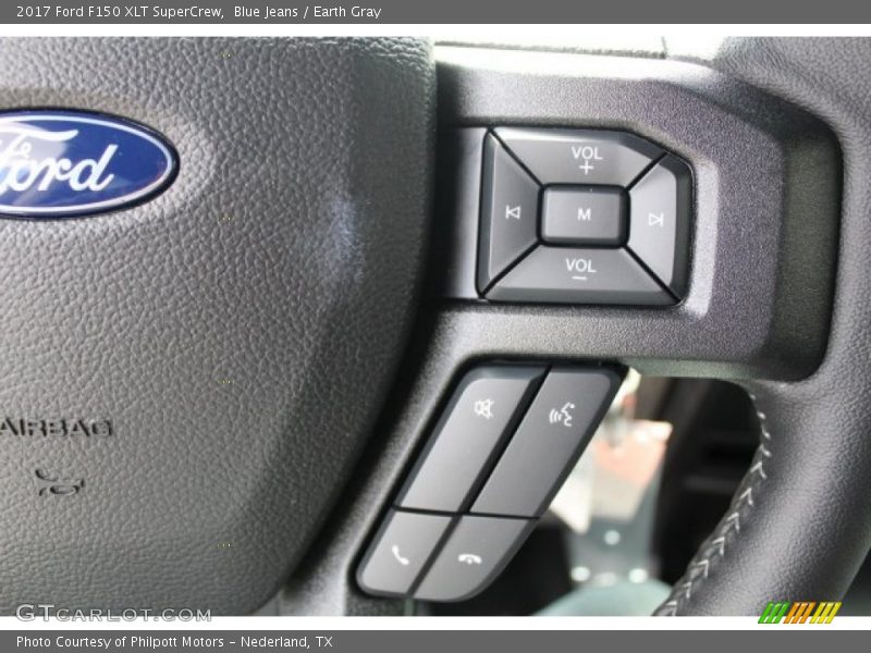 Blue Jeans / Earth Gray 2017 Ford F150 XLT SuperCrew