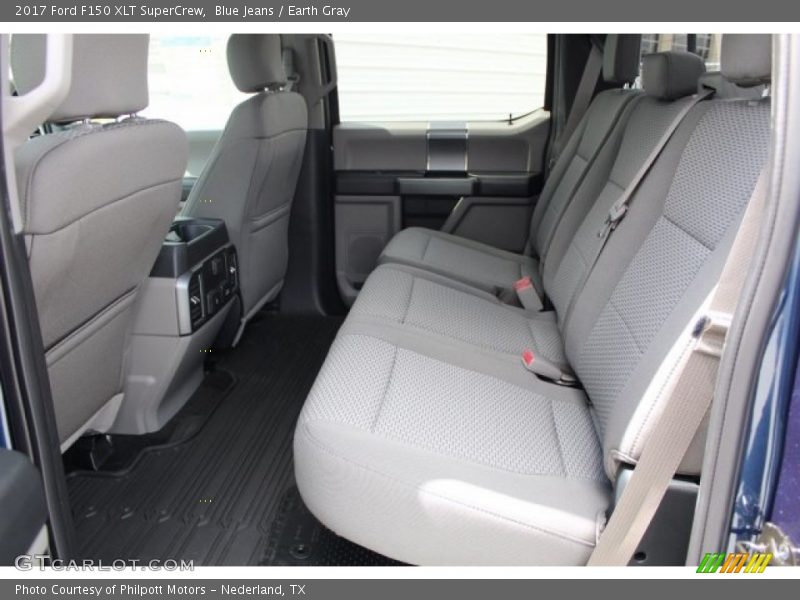 Blue Jeans / Earth Gray 2017 Ford F150 XLT SuperCrew