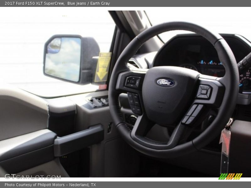 Blue Jeans / Earth Gray 2017 Ford F150 XLT SuperCrew
