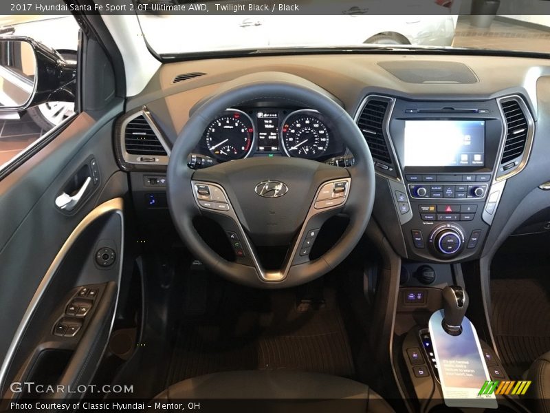 Twilight Black / Black 2017 Hyundai Santa Fe Sport 2.0T Ulitimate AWD