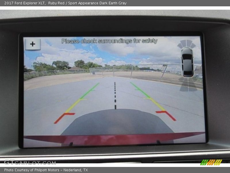 Ruby Red / Sport Appearance Dark Earth Gray 2017 Ford Explorer XLT